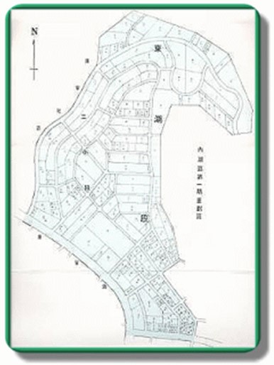 內湖區第二期市地重劃區重劃後地籍圖